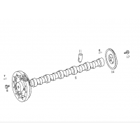 Eksantrik Mili Axor Euro4/5 A4600500601