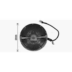 Visko Fan Göbeği Man TGS/TGX D2066 Euro6 51066300141