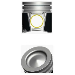 Piston Seti (Piston+Segman+Gömlek) Axor 457 Euro4/5 Euro3 Sekmanlı 8972585